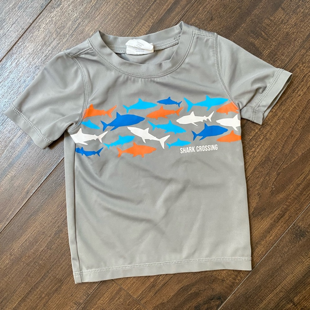 Shark rash guard